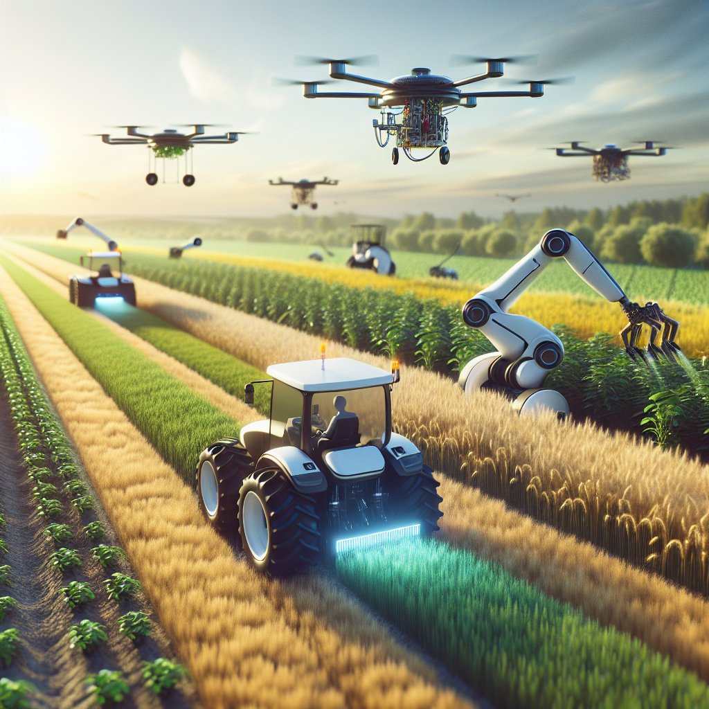 How artificial intelligence is transforming farming practices.