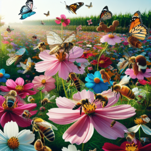 The importance of pollinators in farming systems.