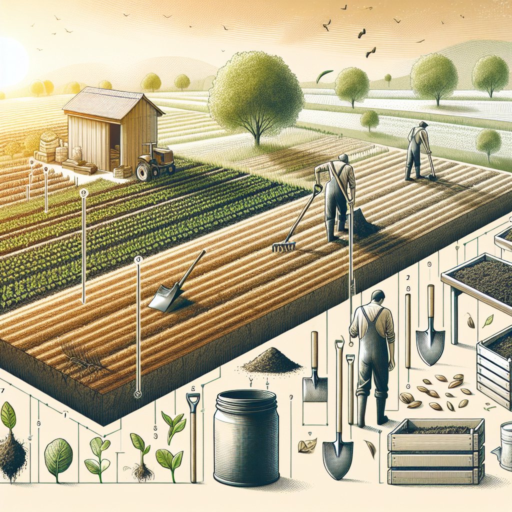 How to start a small-scale organic farm.