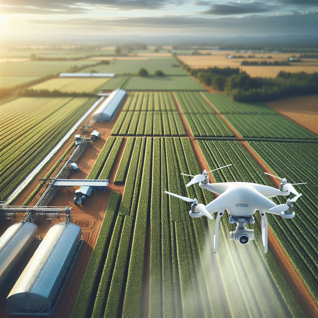 How drone technology is improving farm efficiency.