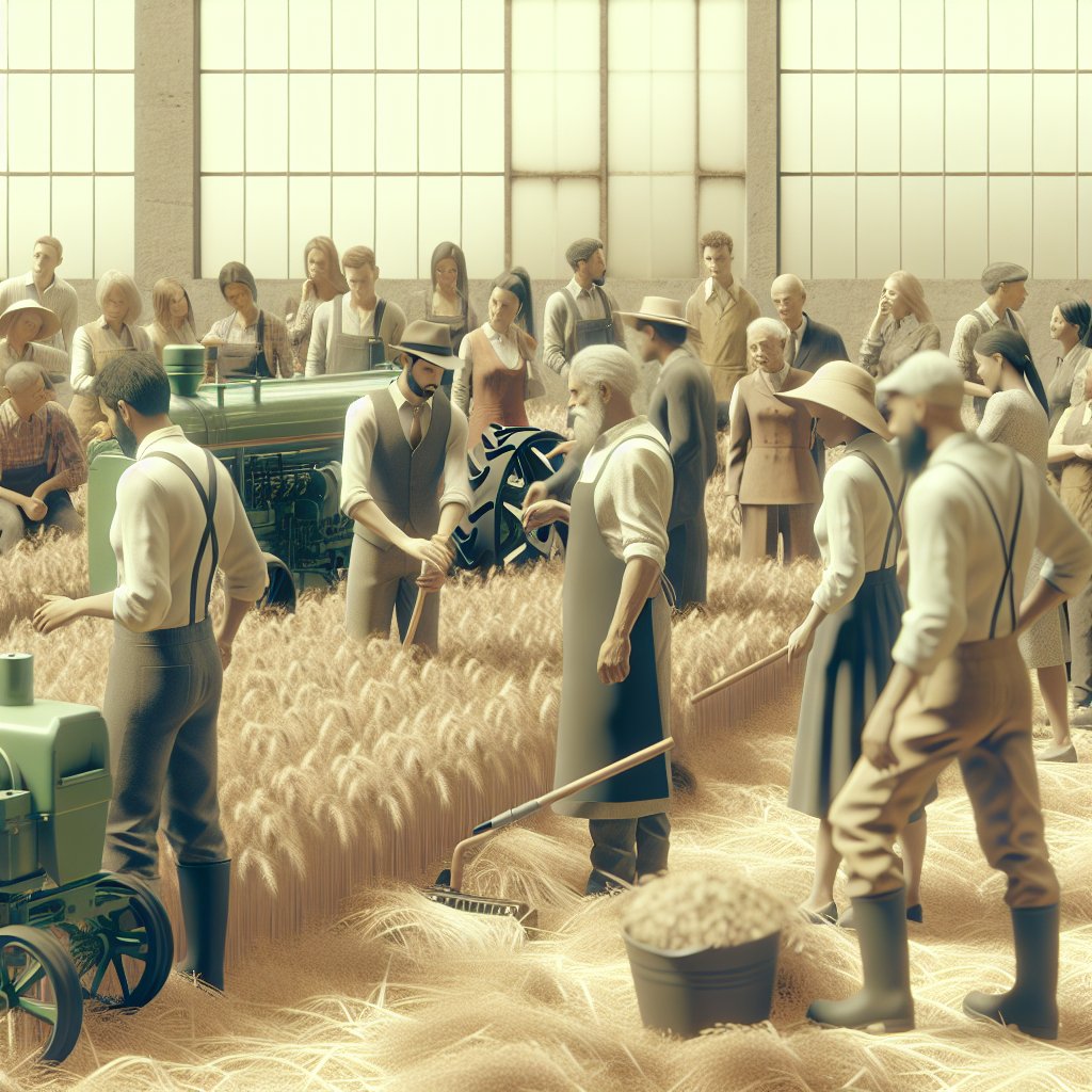 The role of education in advancing farming techniques.