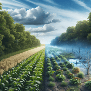 The impact of pesticides on farming and the environment.