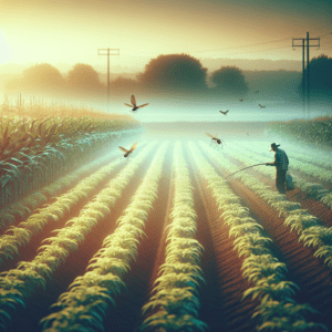 How farmers use natural predators to control pests.