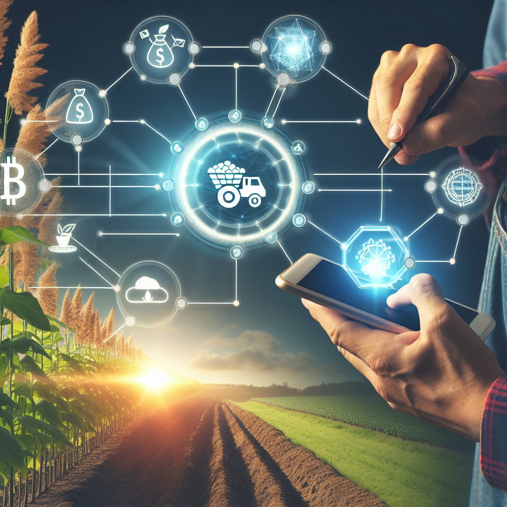 The role of blockchain in traceability for farming.