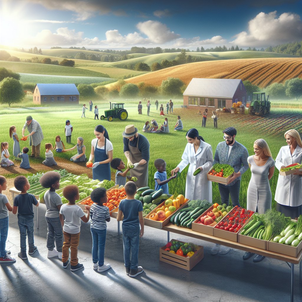 How to create a farm-to-school program for fresh produce.