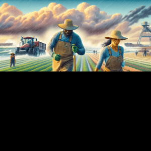 The challenges of farming in coastal regions.