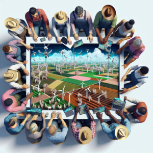 How farmers use satellite imagery to optimize farming.