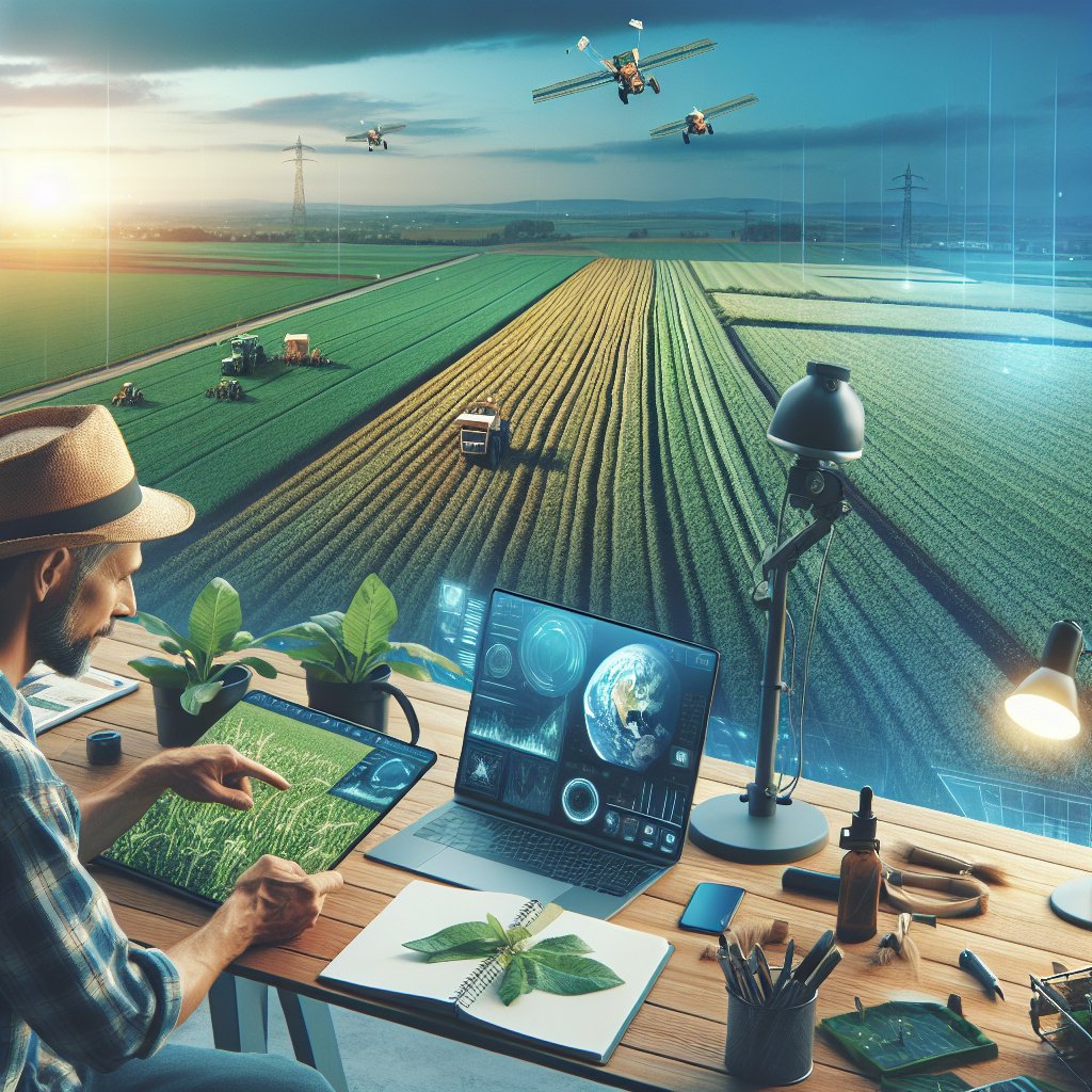 How farmers use satellite imagery to optimize farming.