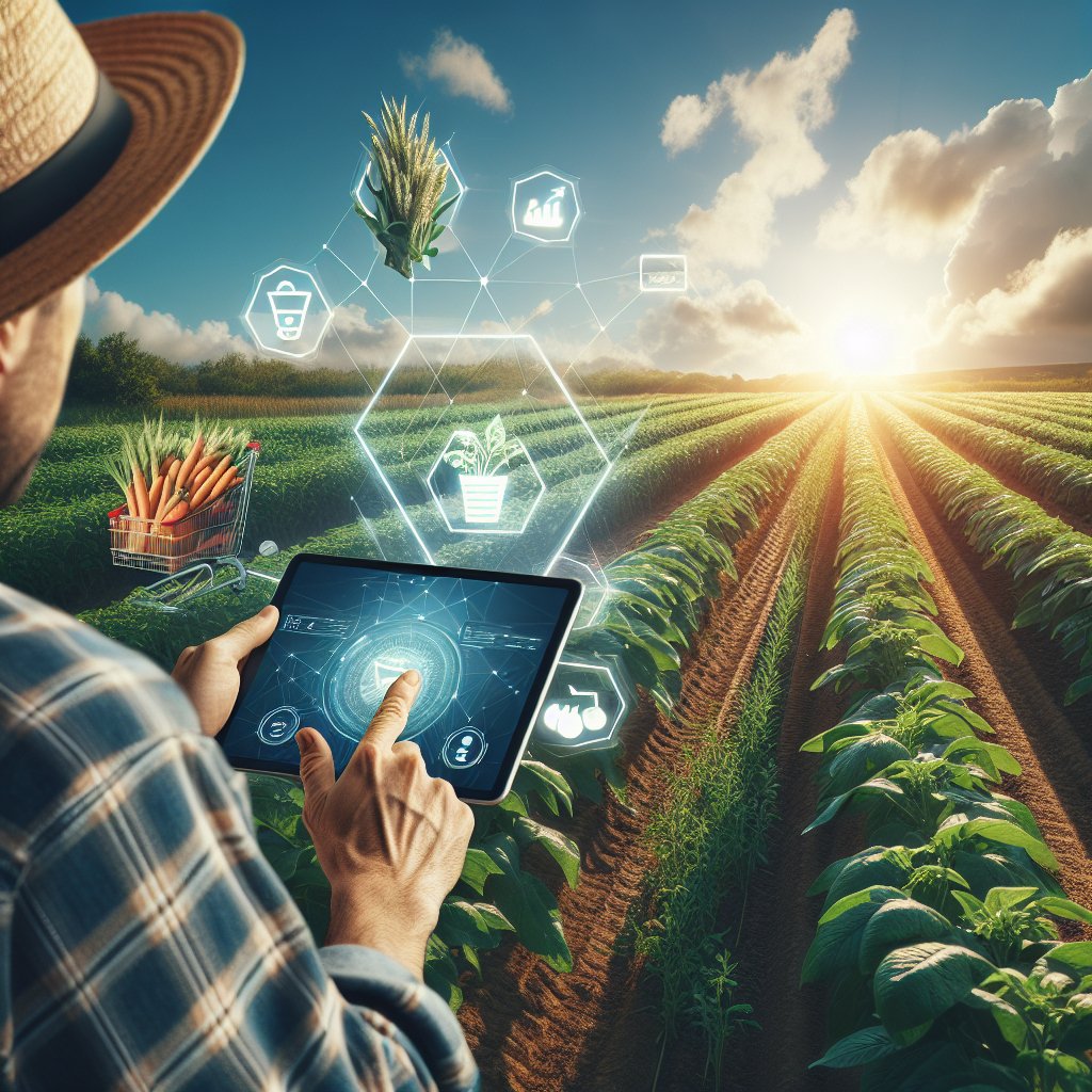 The rise of digital platforms connecting farmers to consumers.